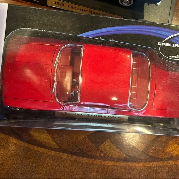 1962 chevy bel air Red Die-Cast Model Car - Picture 2 of 4